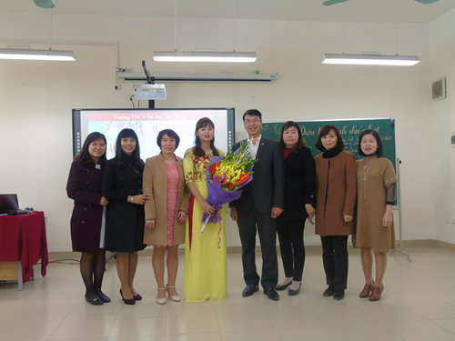 Trường THCS Đô Thị Việt Hưng và hội thi giáo viên giỏi cấp Quận đợt 1 - Năm học 2016 - 2017

